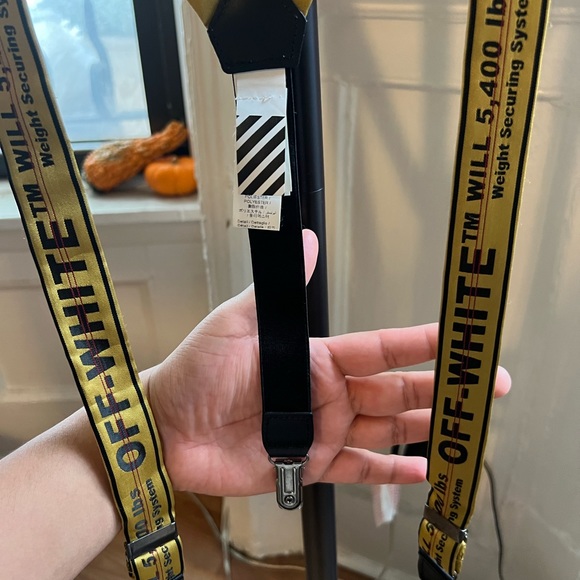 Rare Off-white suspenders